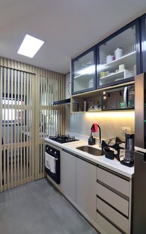 Apartamento à venda com 58m², 2 quartos e 2 vagasCozinha 
