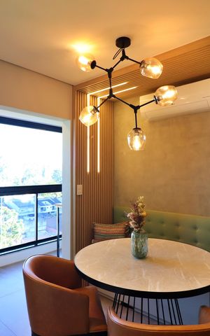 Apartamento à venda com 58m², 2 quartos e 2 vagasSala 