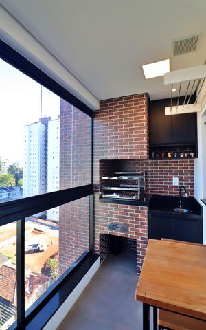 Apartamento à venda com 58m², 2 quartos e 2 vagasVaranda gourmet