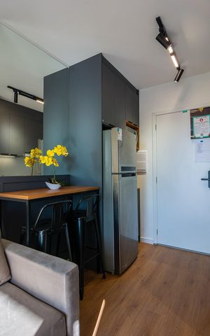 Apartamento para alugar com 34m², 1 quarto e sem vaga Apartamento para alugar com 34m², 1 quarto e sem vagaCozinha