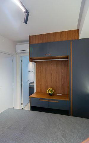 Apartamento para alugar com 34m², 1 quarto e sem vaga Apartamento para alugar com 34m², 1 quarto e sem vagaQuarto 1