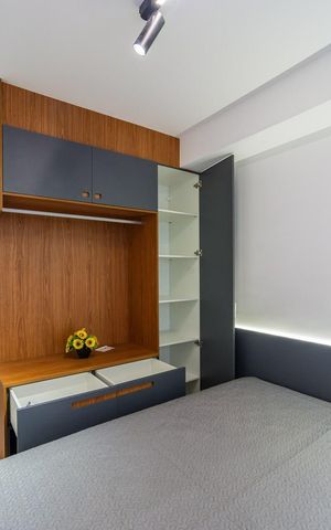 Apartamento para alugar com 34m², 1 quarto e sem vaga Apartamento para alugar com 34m², 1 quarto e sem vagaQuarto 1