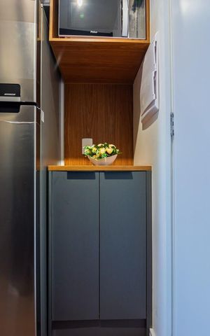 Apartamento para alugar com 34m², 1 quarto e sem vaga Apartamento para alugar com 34m², 1 quarto e sem vagaCozinha