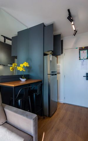 Apartamento para alugar com 34m², 1 quarto e sem vaga Apartamento para alugar com 34m², 1 quarto e sem vagaCozinha
