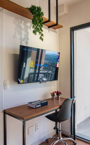 Apartamento para alugar com 34m², 1 quarto e sem vaga Apartamento para alugar com 34m², 1 quarto e sem vagaSala