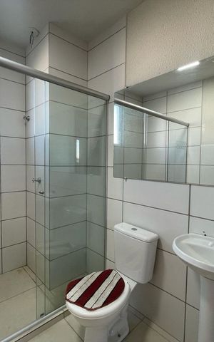 Apartamento à venda com 56m², 2 quartos e 1 vaga Apartamento à venda com 56m², 2 quartos e 1 vagaBanheiro social