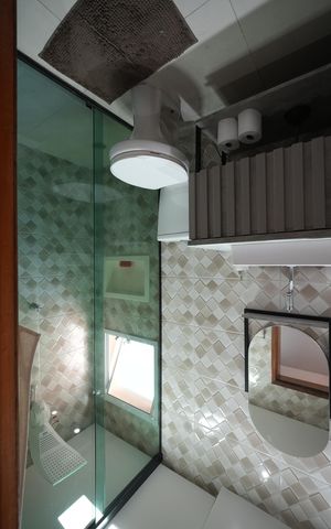 Apartamento à venda com 106m², 2 quartos e 1 vagaBanheiro Social