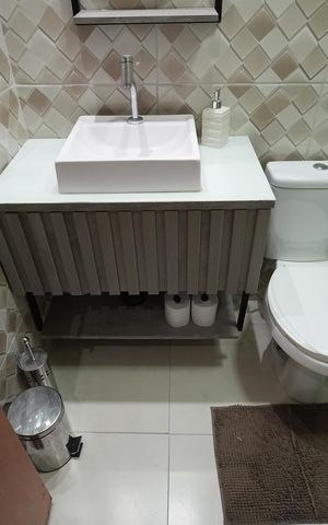 Apartamento à venda com 106m², 2 quartos e 1 vagaBanheiro Social