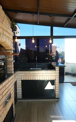 Apartamento à venda com 106m², 2 quartos e 1 vagaÁrea gourmet