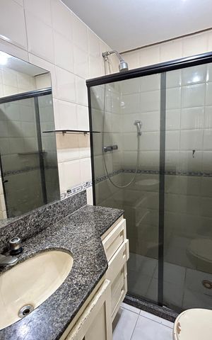 Apartamento à venda com 95m², 2 quartos e 1 vagaBanheiro da Suíte