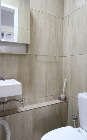 Casa para alugar com 130m², 2 quartos e 3 vagasBanheiro da Suíte 1