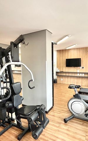 Apartamento à venda com 47m², 2 quartos e 1 vaga Apartamento à venda com 47m², 2 quartos e 1 vagaAcademia