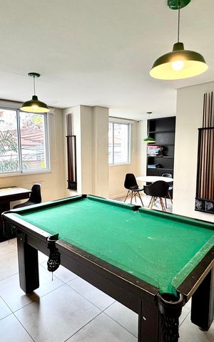 Apartamento à venda com 47m², 2 quartos e 1 vaga Apartamento à venda com 47m², 2 quartos e 1 vagaSalão de jogos