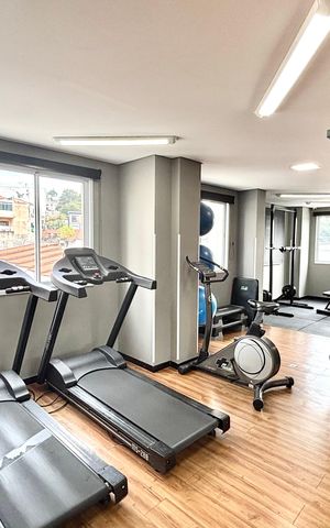 Apartamento à venda com 47m², 2 quartos e 1 vaga Apartamento à venda com 47m², 2 quartos e 1 vagaAcademia