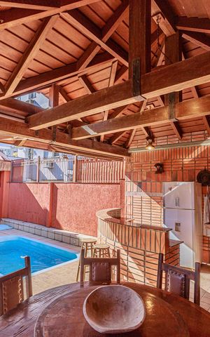 Casa para alugar com 391m², 3 quartos e 2 vagasÁrea comum - Churrasqueira