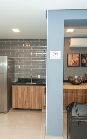 Apartamento à venda com 58m², 2 quartos e 1 vagaÁrea comum - Salão de festas