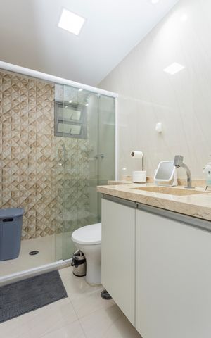 Apartamento à venda com 58m², 2 quartos e 1 vagaBanheiro