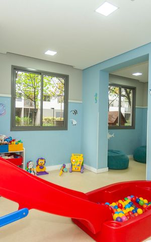 Apartamento à venda com 58m², 2 quartos e 1 vagaBrinquedoteca