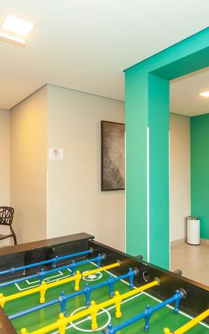 Apartamento à venda com 58m², 2 quartos e 1 vagaSalão de jogos
