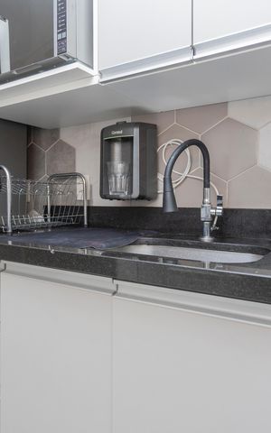Apartamento à venda com 58m², 2 quartos e 1 vagaCozinha