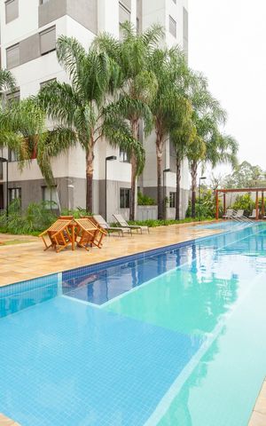 Apartamento à venda com 58m², 2 quartos e 1 vagaÁrea comum - Piscina