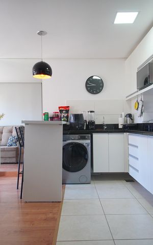 Apartamento à venda com 48m², 2 quartos e 1 vagaCozinha