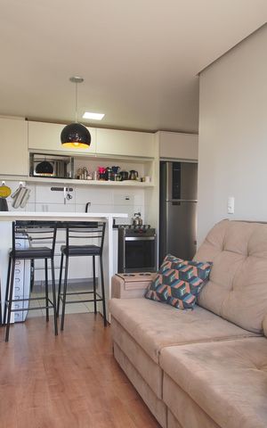 Apartamento à venda com 48m², 2 quartos e 1 vagaSala