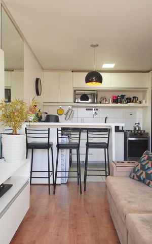Apartamento à venda com 48m², 2 quartos e 1 vagaSala