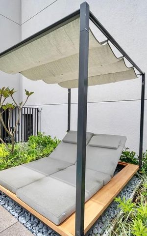 Apartamento à venda com 28m², 1 quarto e sem vaga Apartamento à venda com 28m², 1 quarto e sem vagaÁrea comum - Piscina