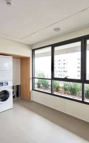 Apartamento à venda com 28m², 1 quarto e sem vaga Apartamento à venda com 28m², 1 quarto e sem vagaÁrea comum - Lavanderia