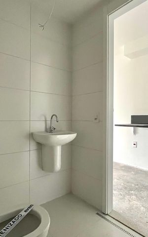Apartamento à venda com 28m², 1 quarto e sem vaga Apartamento à venda com 28m², 1 quarto e sem vagaBanheiro