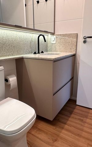 Apartamento à venda com 50m², 1 quarto e 1 vaga