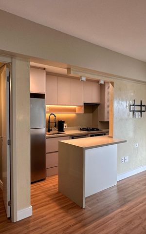Apartamento à venda com 50m², 1 quarto e 1 vaga