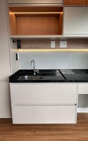 Apartamento à venda com 50m², 1 quarto e 1 vaga