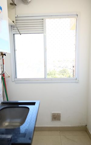 Apartamento à venda com 47m², 2 quartos e 1 vagaCozinha e Área de Serviço
