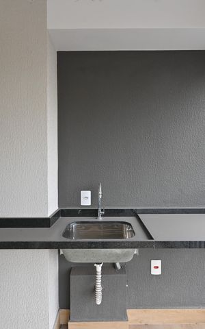 Apartamento à venda com 46m², 1 quarto e sem vagaVaranda