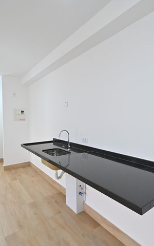 Apartamento à venda com 46m², 1 quarto e sem vagaCozinha