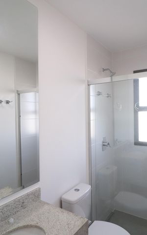 Apartamento para alugar com 115m², 3 quartos e 2 vagasBanheiro do Quarto 1