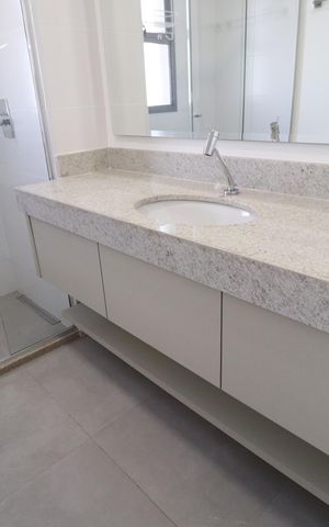 Apartamento para alugar com 115m², 3 quartos e 2 vagasBanheiro do Quarto 2