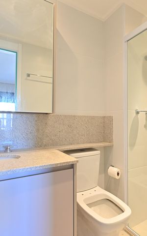 Apartamento para alugar com 49m², 1 quarto e 1 vagaBanheiro da Suíte