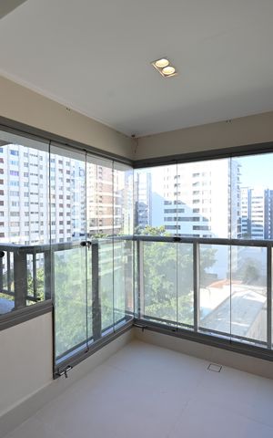 Apartamento para alugar com 49m², 1 quarto e 1 vagaVaranda