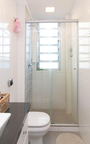 Apartamento para alugar com 55m², 1 quarto e sem vaga Apartamento para alugar com 55m², 1 quarto e sem vagaBanheiro