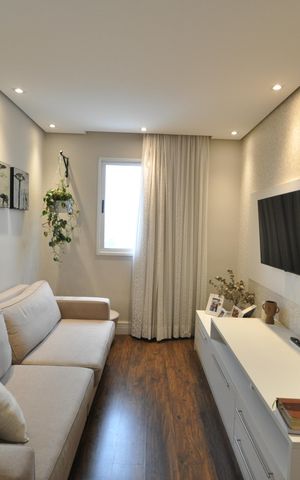 Apartamento à venda com 64m², 2 quartos e 2 vagasSala