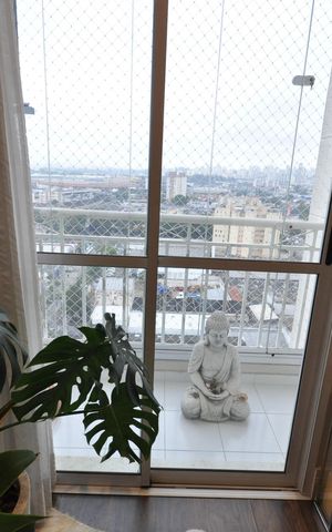 Apartamento à venda com 64m², 2 quartos e 2 vagasSala