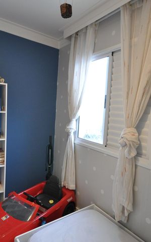 Apartamento à venda com 64m², 2 quartos e 2 vagasQuarto 2