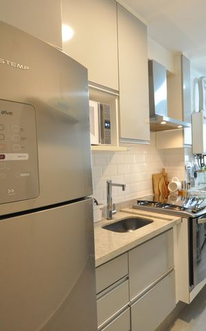 Apartamento à venda com 64m², 2 quartos e 2 vagasCozinha