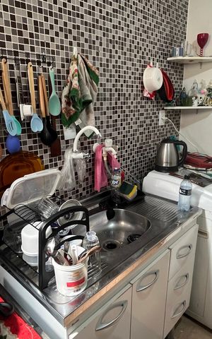 Studio à venda com 45m², 1 quarto e sem vaga