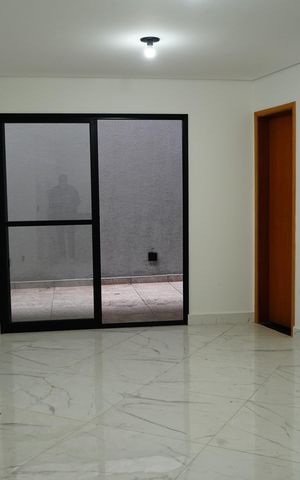 Casa de condomínio para alugar com 110m², 2 quartos e 1 vagaSala