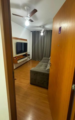 Apartamento para alugar com 65m², 1 quarto e 2 vagasSala