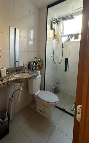 Apartamento para alugar com 65m², 1 quarto e 2 vagasBanheiro